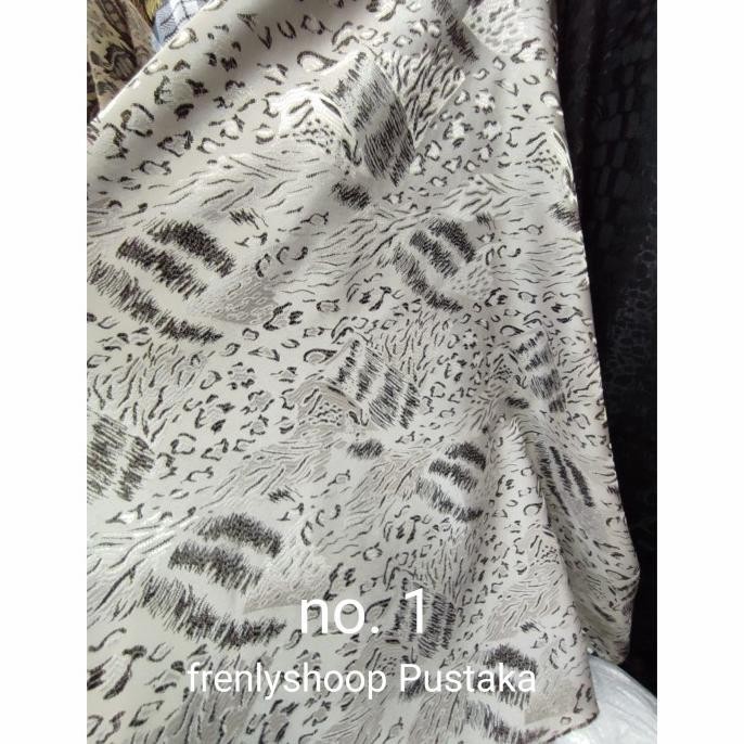 Kain Jaguar Foil Metalik Import / Bahan Jaguar Metalik Import