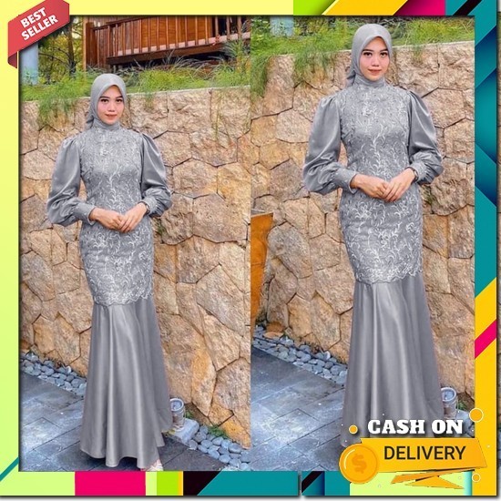 Gamis Wanita Terbaru 2024 Gasmis Model Terbaru Gmis Kondangan Pesta Gmis Premium Setelan Remaja Anak