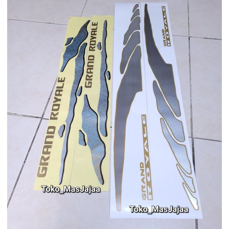 stiker sticker list body samping panther grand royale royal / stiker isuzu panther gran royal / stik