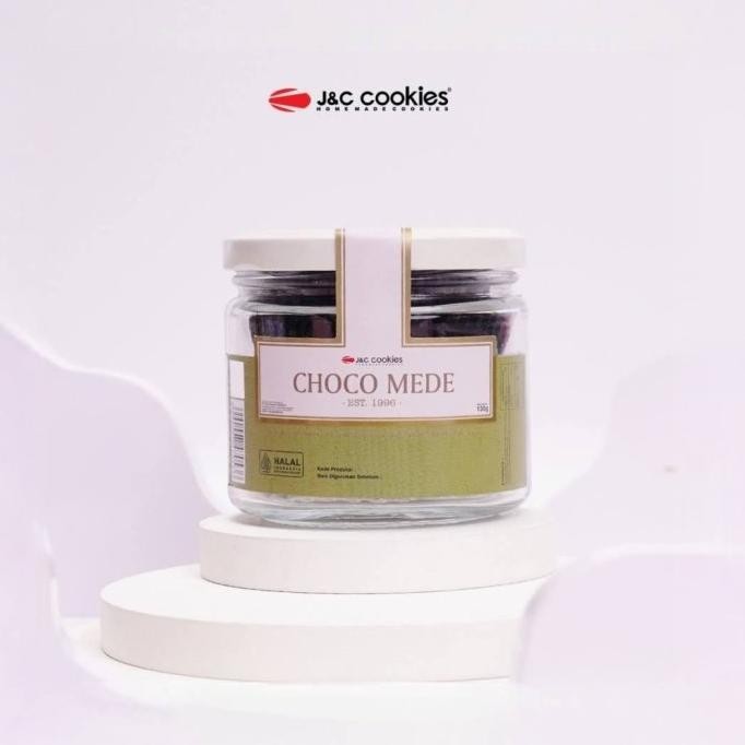 

New Kue Kering Choco Mede Jnc J&C Cookies Jar Kaca Limited Edition