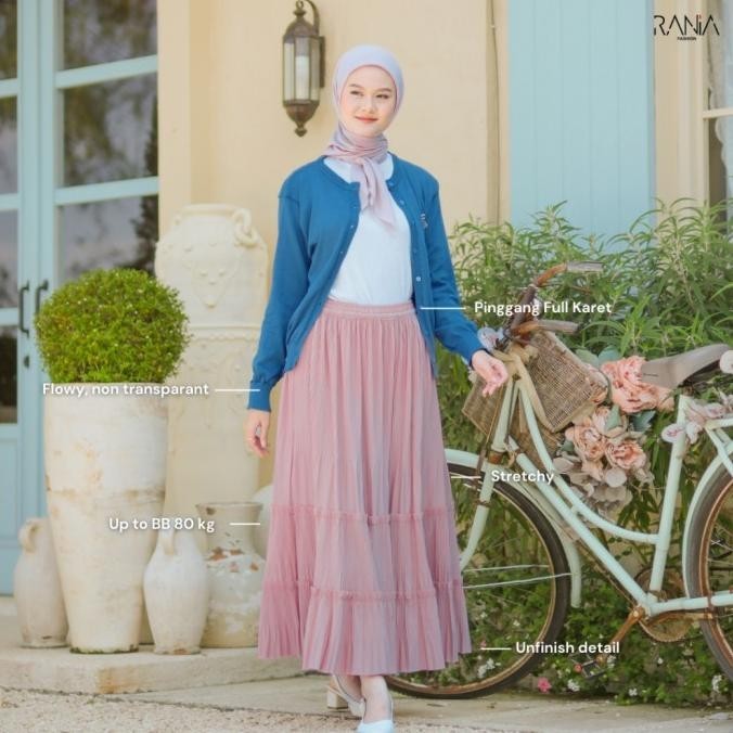 Rok Lidi Sambung By Rania Fashion