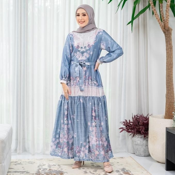 Baneska X Adelia Pasha - Sarimbit Collection Gamis MalyaSeries