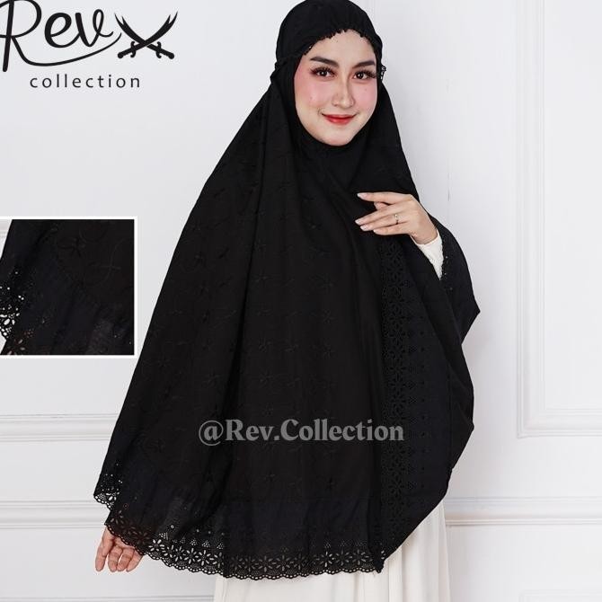 Bergo Super Jumbo Warna Hitam