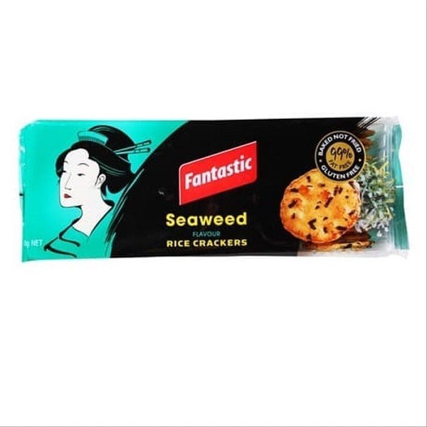 

FANTASTIC RICE CRACKERS SEAWEED 100G