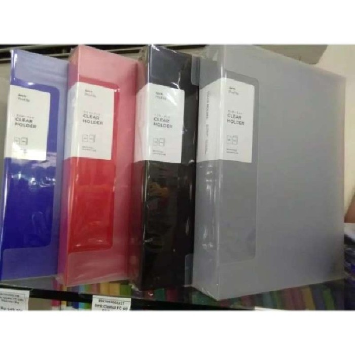 

Clear Holder Daichi Folio 100 / Dokument Keeper Hitam ( Pcs )