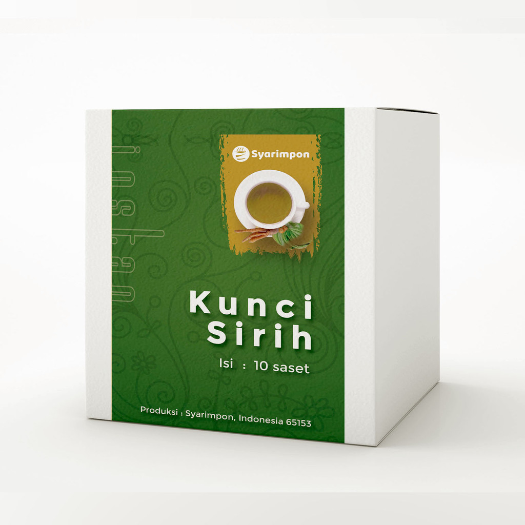 

Syarimpon, Sari Kunci Sirih , Bubuk Instan, Box 150 gram