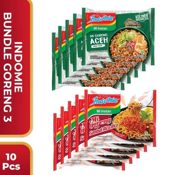 

Indomie Bundle Goreng 3 isi 10 Pcs