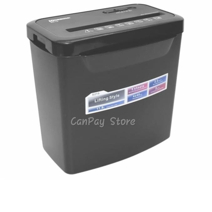 Krisbow Mesin Penghancur Kertas S215 Paper Shredder Krisbow