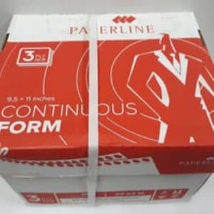 

Continuos Form 9,5 X 11. 3Ply Sidu/Paperline