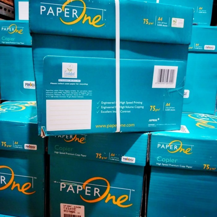 

Kertas Hvs Paper One A4-75Gr