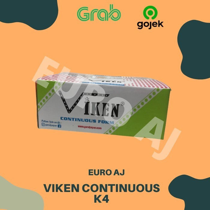 

Viken Continuous Form 4 Ply Khusus Gojek/Grab