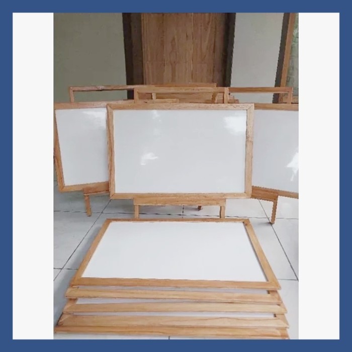 

Papan Tulis Anak+Penyangga Whiteboard 40X60Cm