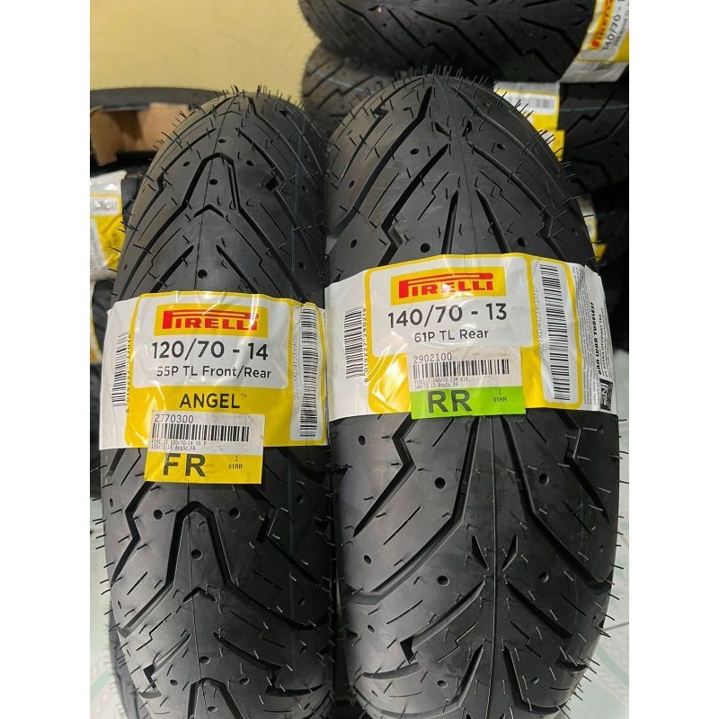 Paket Ban ADV 150 Pirelli 120/70 R 14 dan 140/70 R 13 Angel Scooter