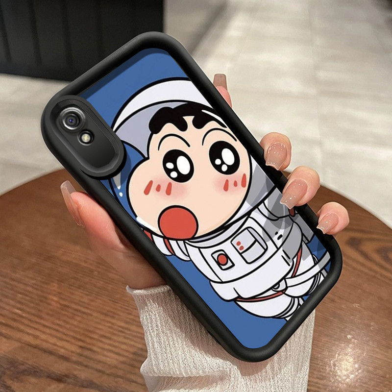 Casing Hp Xiaomi Redmi 9A Redmi 9i Redmi 9T Redmi 9 Power Case astronot Casing ponsel Crayon Xiaoxin