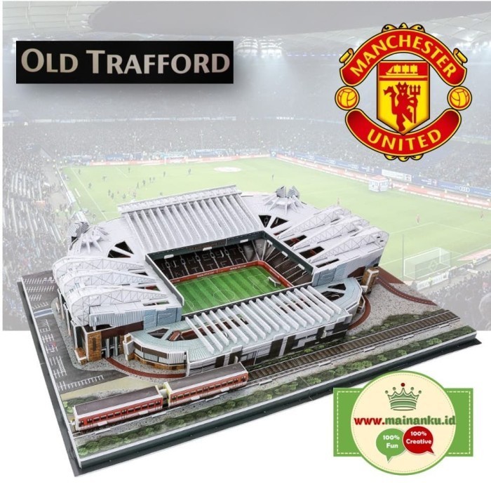 3D Puzzle Stadium Manchester United - Old Trafford Niatur Puzzle