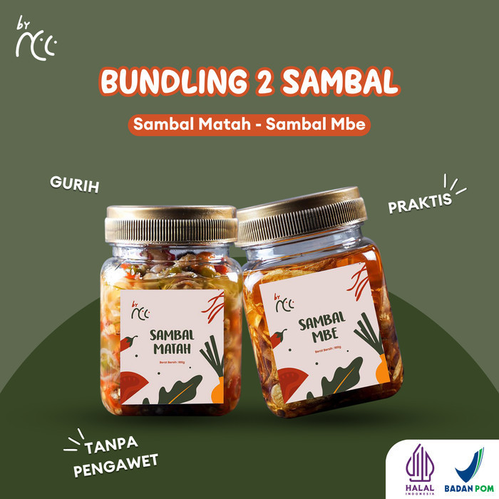 

By Ncc Bundling Sambal Mbe Dan Sambal Matah 160Gr