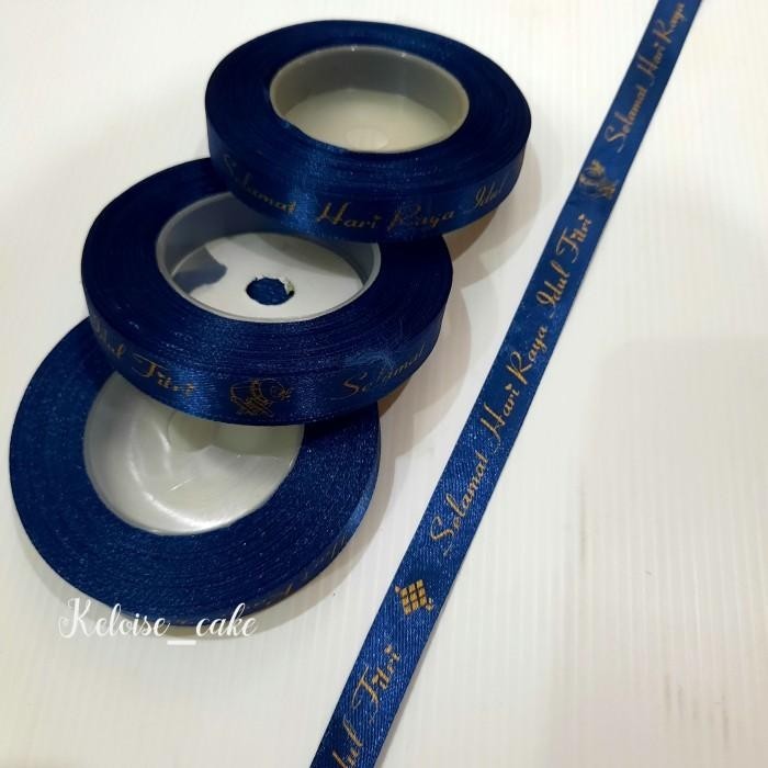 

Pita Satin Idul Fitri Warna Biru Navy Lebar 1 Cm -Pjng 18 Meter 005