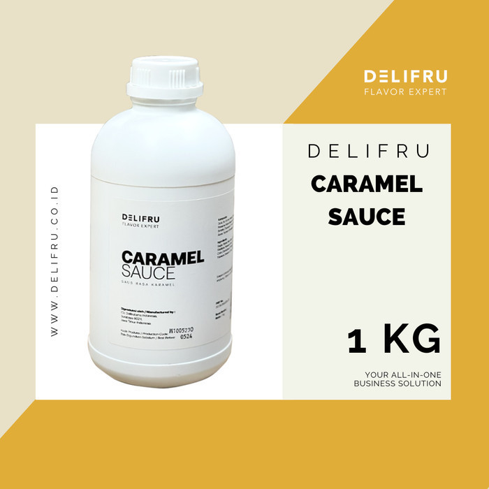 

Delifru Caramel Sauce - Topping Saus Karamel 1 Kg