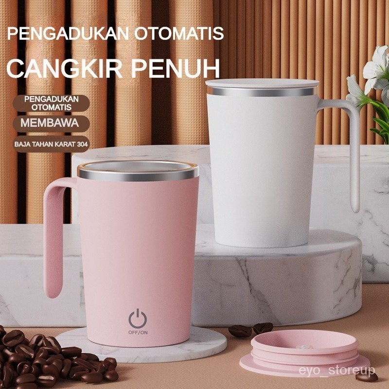 

Baru!Cangkir Aduk Otomatis Gaya Magnetis Malas Cangkir Kopi Segar Portabel Tarikan Magnetik Stainless Steel Pengisian Daya Gelas Pencampur IK3Q