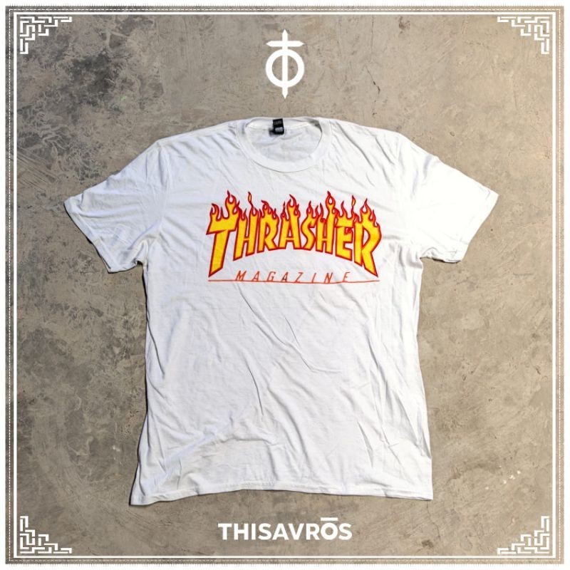 T-Shirt THRASHER ORIGINAL TAG ANVIL fashion pria