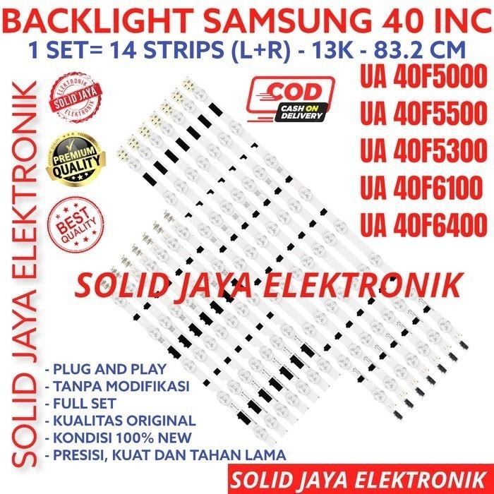 BACKLIGHT LED SAMSUNG UA40F5000 UA40F5500 UA40F6100 UA40F6300 LAMPU BL