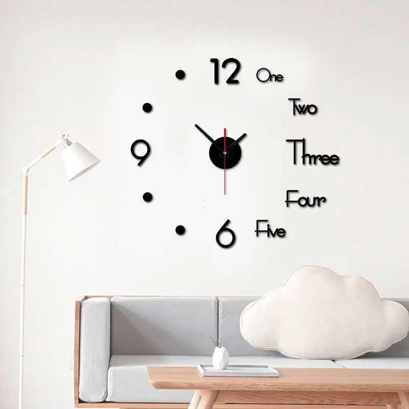 Jam Dinding Besar DIY Giant Wall Clock Sangtai 30cm VO-103 Tidur Alarm Weker Suara Keras Beker Karak