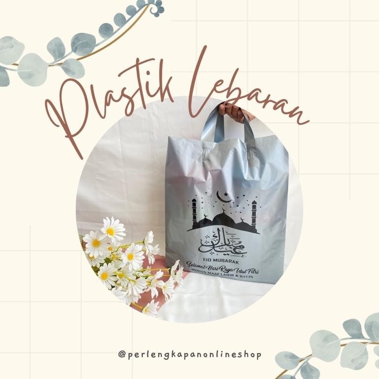 

DISKON TERMURAH! [50pcs] TEBAL Plastik Lebaran / Plastik Hantaran Lebaran / Plastik Idul Fitri KB41