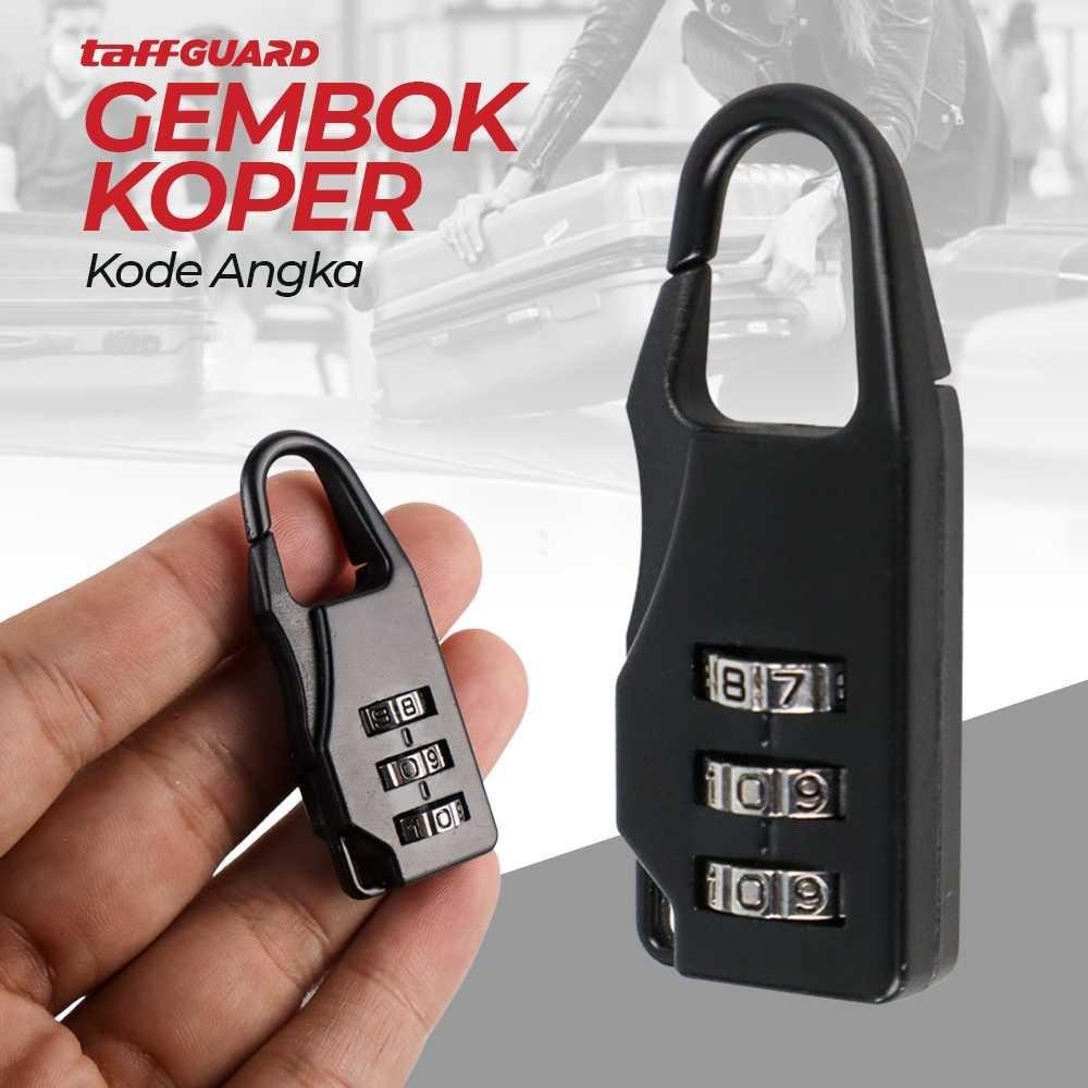 Gembok Koper Kode Angka Safety Lock Portable Z001 Anti Gerbang Pager Alarm Bobol Door Pagar Alaram B