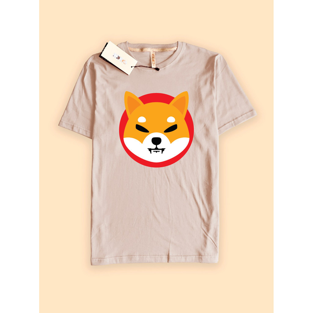Baju Kaos Tshirt CAMOE Crypto Meme Coin SHIB Shiba Inu