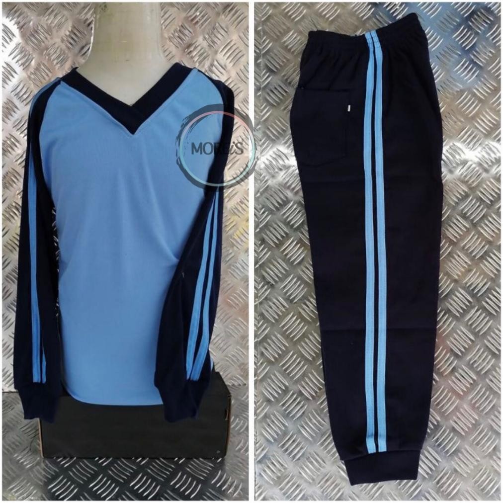 snwmn- Setelan Kaos Olahraga Anak SD/SMP/SMA Seragam Baju Olahraga Anak Sekolah Size 4L & 5L JUMBO P
