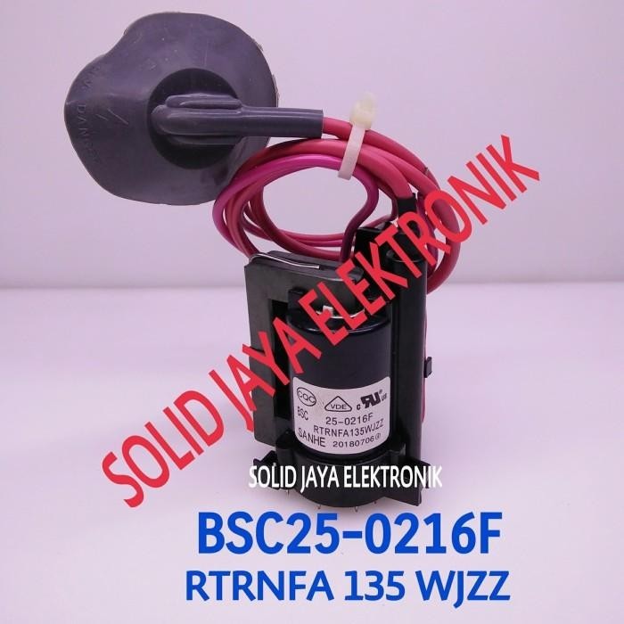 PLAYBACK FLYBACK TV SHARP BSC25-0216F FA135 RTRNFA 135 WJZZ - FA 135