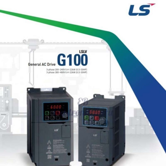 READY INVERTER LS G100 LSLV0022G100-2EONN 2.2kw 220v