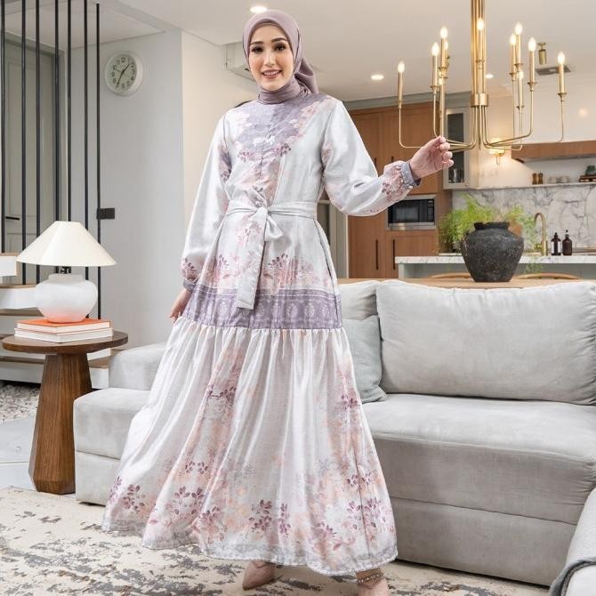 Baneska X Adelia Pasha - Sarimbit Collection Gamis MalyaSeries Original
