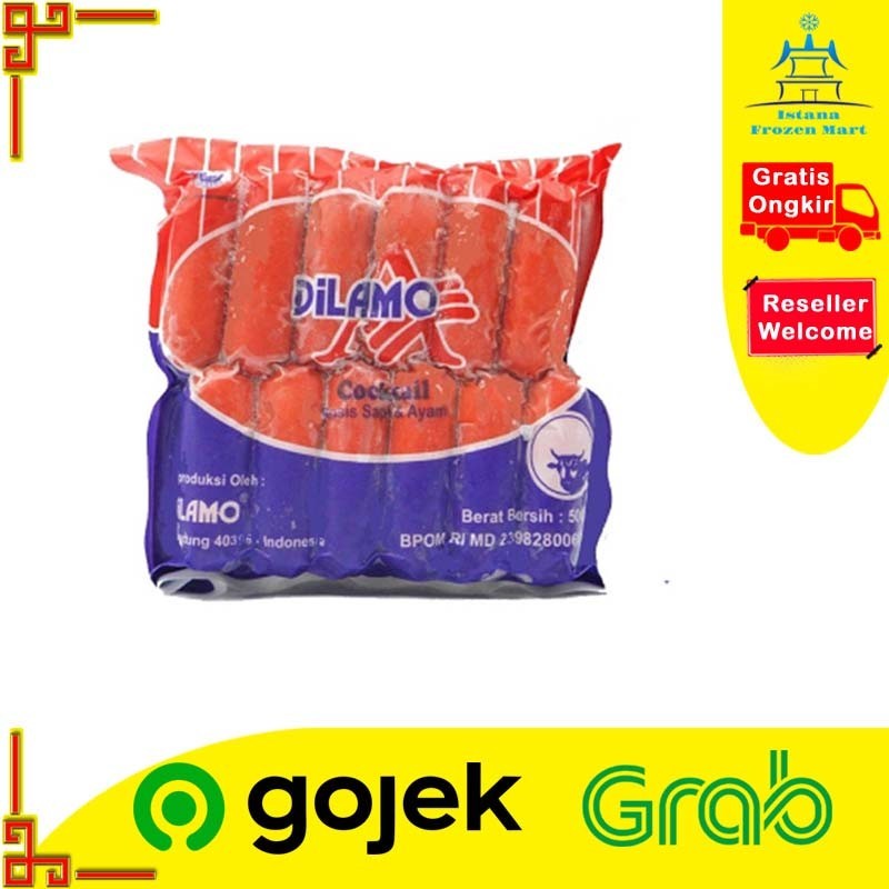 

Beef Cocktail Sausage DILAMO Sosis Sapi 500 GR