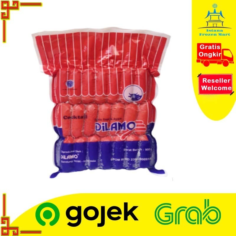 

Beef Cocktail Sausage DILAMO Sosis Sapi 900 GR
