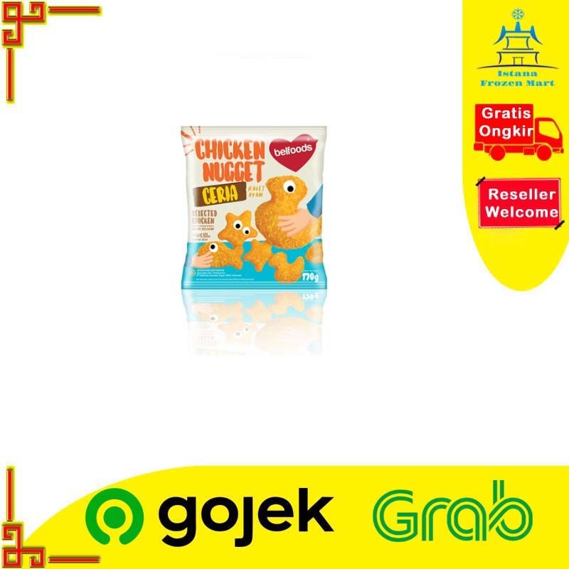 

Chicken Nugget Ceria BELFOODS Ayam Naget 170 GR