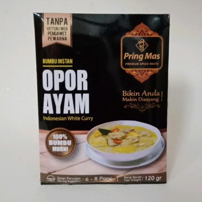 

PRING MAS BUMBU INSTAN OPOR AYAM 120 GR A22S