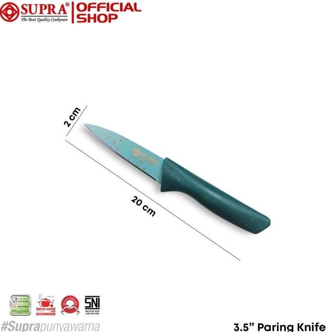 Supra Pisau 6 Pcs Kitchen Knife Set Pastel Color