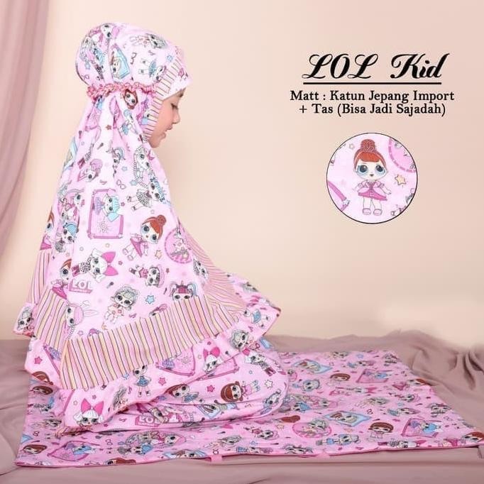 Mukena Anak Lol Mukena Anak Karakter