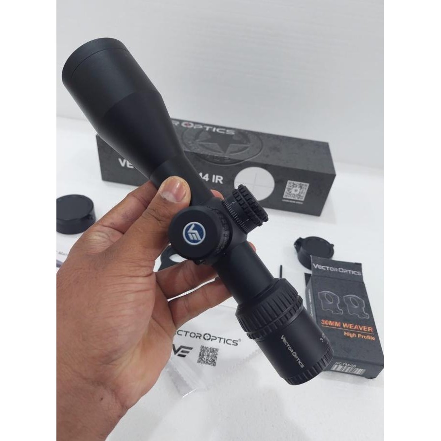 Teleskop Vector Veyron 3-12X44 Ir Sfp Titik Tingah Nyala Terbaru