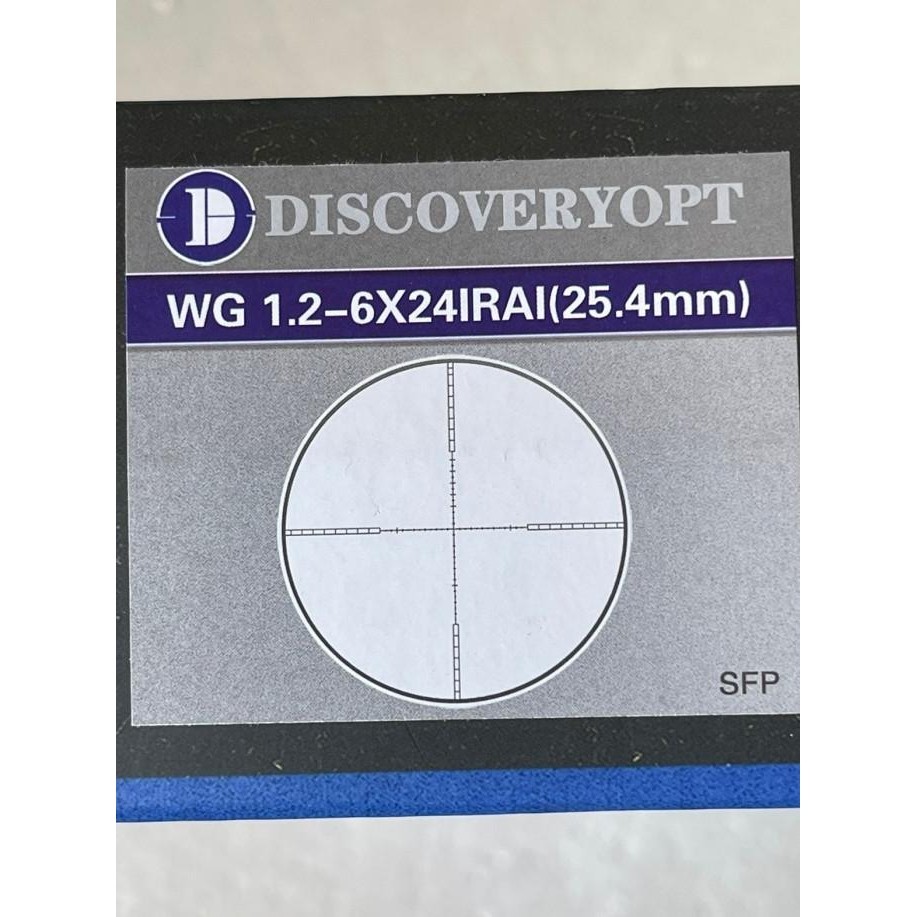 Teleskop Termurah Discovery Wg 1.2-6X24 Irai