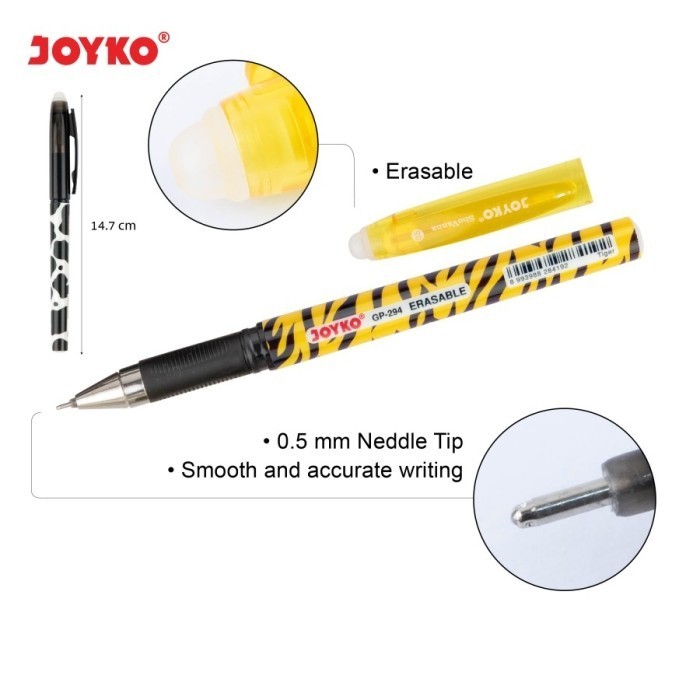

Pulpen Eraseble GP 294 Joyko
