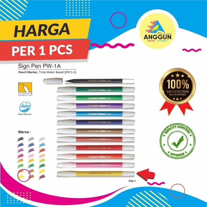 

Spidol Kecil Warna Kuning Snowman PW1A