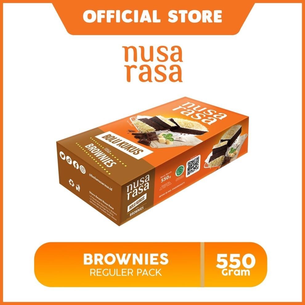 

Gratis Ongkir Extra Bolu Nusa Rasa Brownies - Reguler Pack (550 Gr) Murah