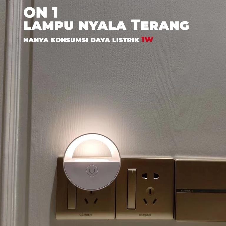 Promo Thr Shopee Exclusive - Aoki Lampu Tidur Sentuh Led Dinding Night Lamp Sleep Lamp Kamar Asrama 