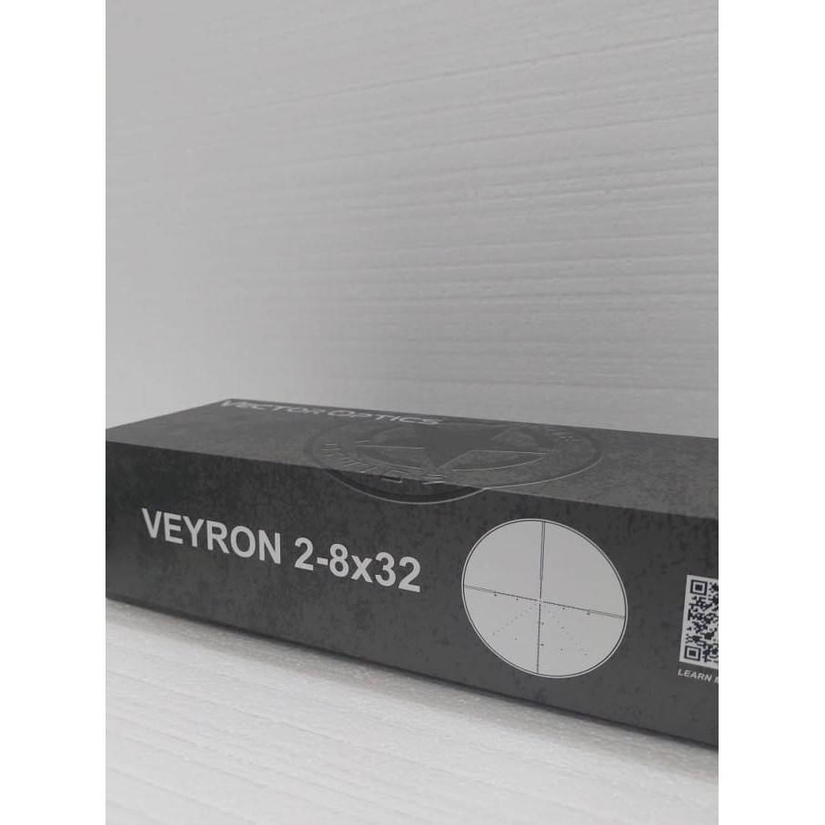 Teleskop Vector Veyron 2-8X32 Ir Titik Tengah Nyala Baru Vectoroptics