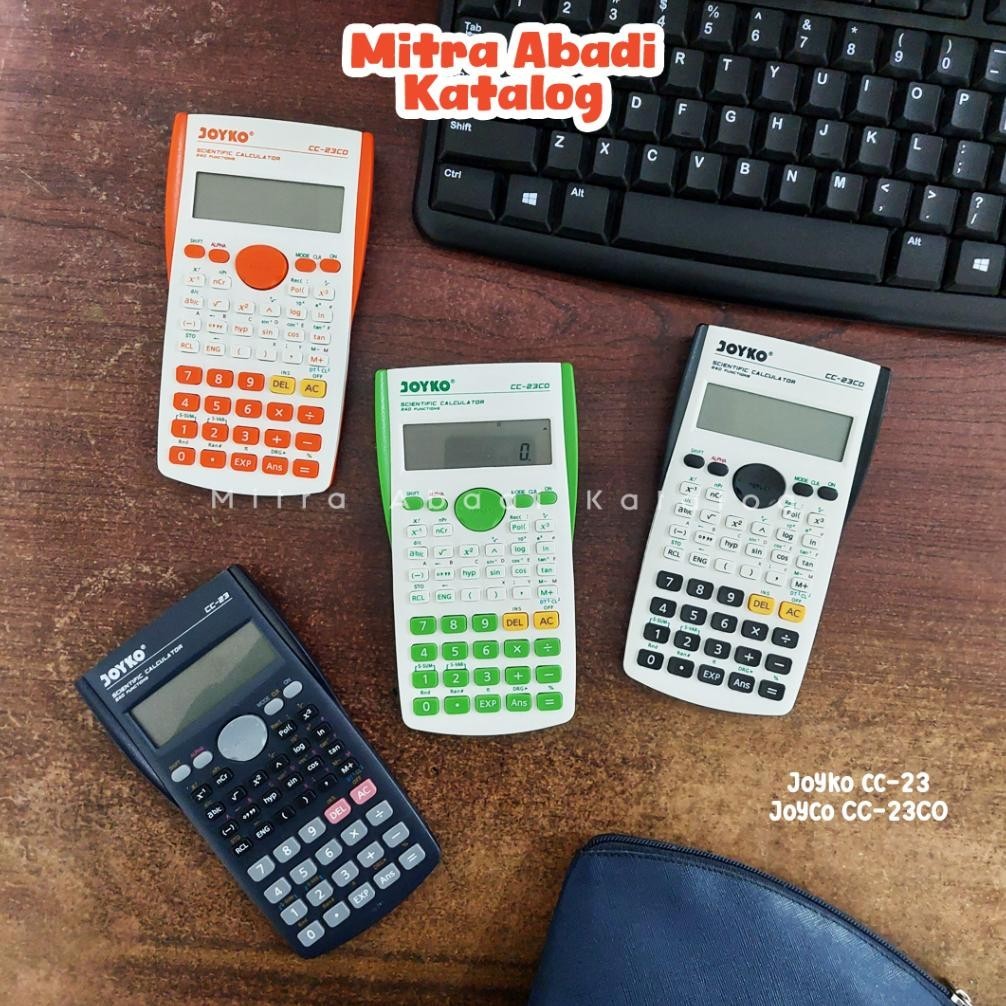 

ORIGINAL KALKULATOR SCIENTIFIC MURAH JOYKO VIS 1 CALCULATOR ILMIAH ESTETIK KALKULATOR SCIENTIFIC JOYKO CC25 PASTEL LUCU TERMURAH KALKULATOR SCIENTIFIC MURAH MITRA ABADI KATALOG PD56