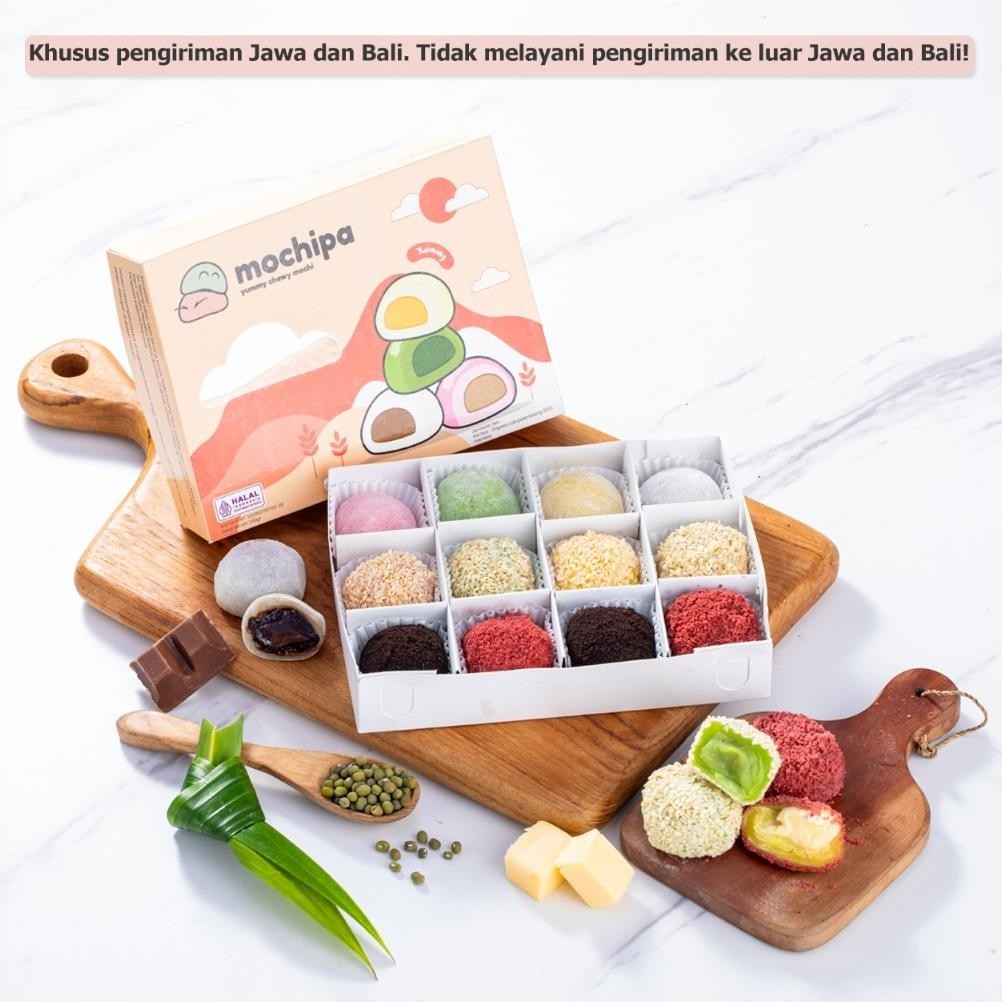 

Beli 2 Lebih Murah Mochipa - Kue Mochi Isi 12Pcs. Original