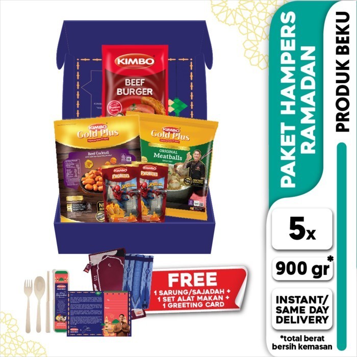 

Limited! KIMBO Hampers Lebaran Kreasi Ramadan B New