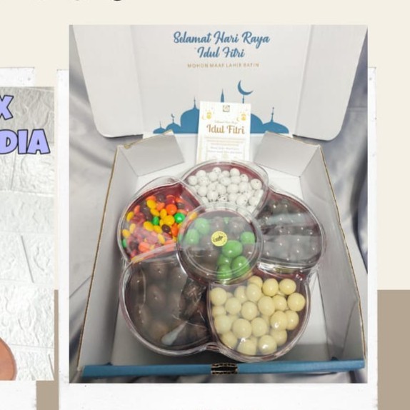 

Limited! coklat scandia / coklat toples / parsel coklat / coklat tray lebaran - box idul fitri New